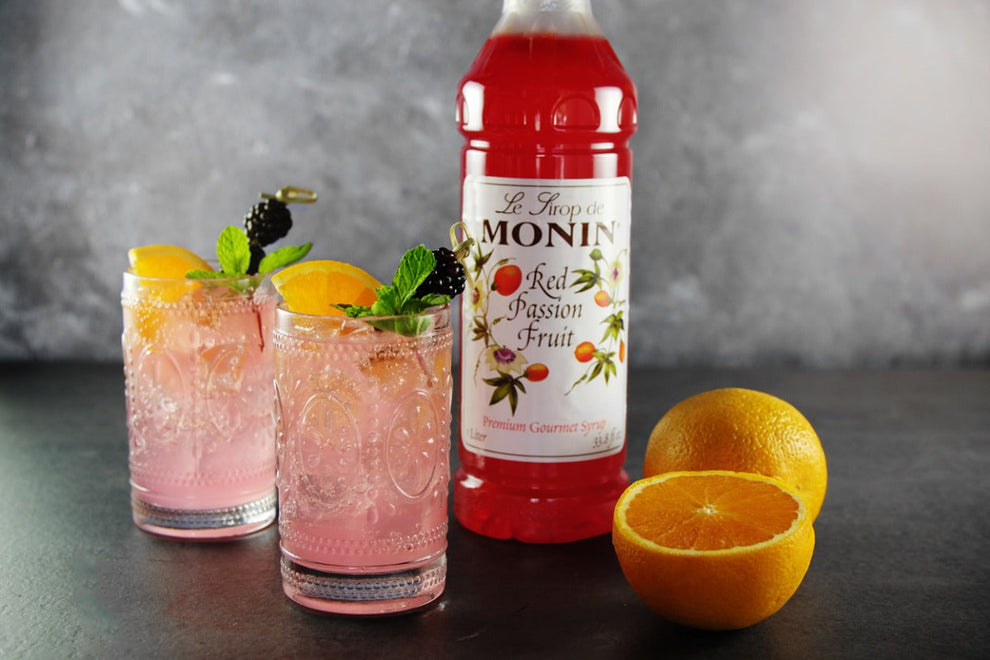 Monin Syrup Red Passion Fruit 1L