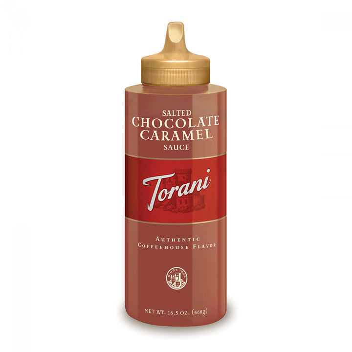 Torani Sauce - Sea Salt Chocolate Caramel 16.5 Oz