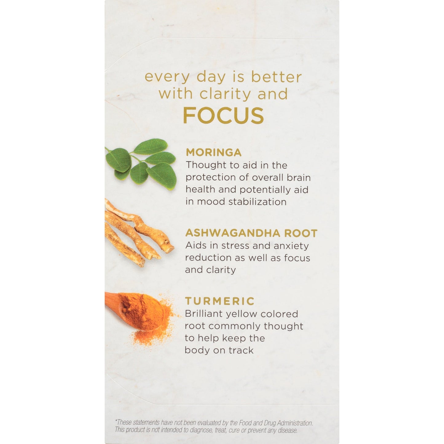 Bigelow Benefits Focus (Moringa and Black Tea) 18 CT