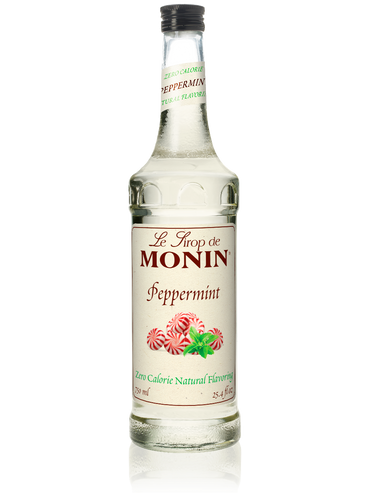 Monin Natural Zero Syrup Peppermint 750ml