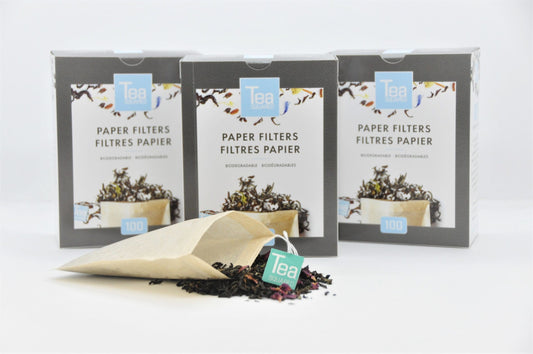 Tea Squared Accessories - Manila Hemp Tea Filters 100 CT