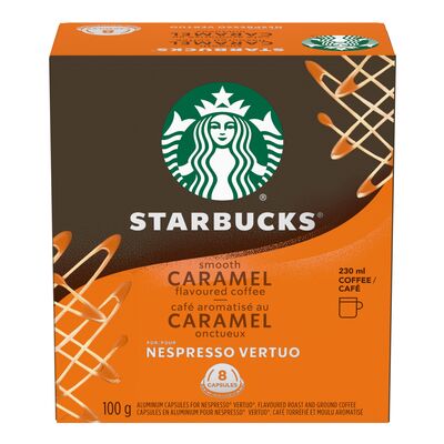 Nespresso Vertuo A Limited Edition - Starbucks Long Coffee - Smooth Caramel 230ml 8 CT