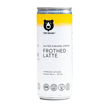 Two Bear Frothed Oat Latte - Salted Caramel  207ml