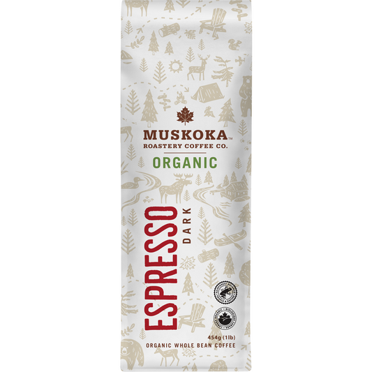 Muskoka Roastery WB Organic Espresso 1Lb (454g)
