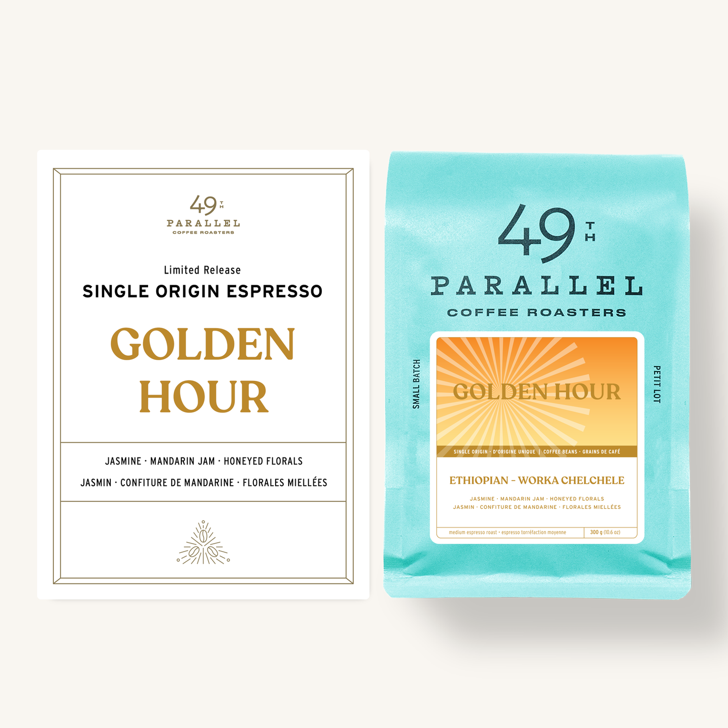 49th Parallel WB Single Origin Ethiopia Worka Chelchele - Golden Hour 10.6oz (300g) (Limited Edition)