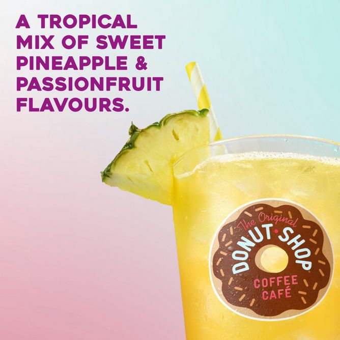 The Original Donut Shop Iced Refresher - Pineapple Passion Fruit 10 CT