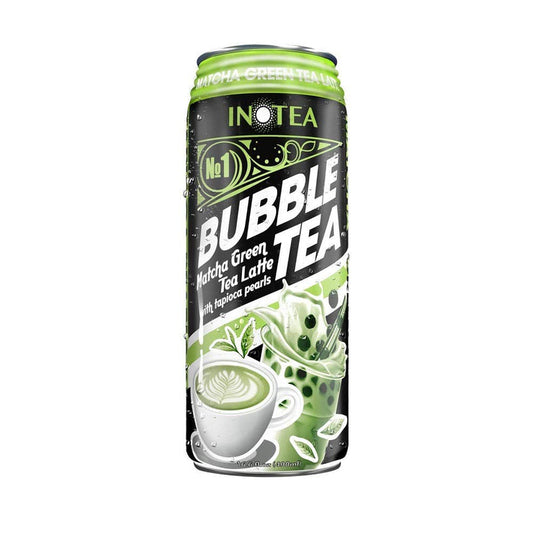 Inotea Bubble Tea - Matcha Green Tea Latte 490ml