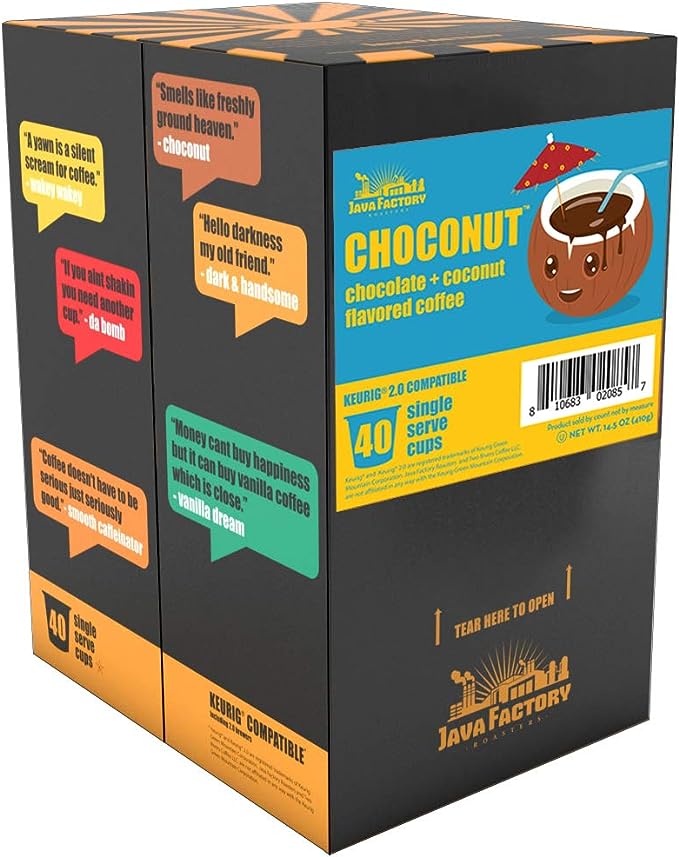 Java Factory Choconut 40 CT