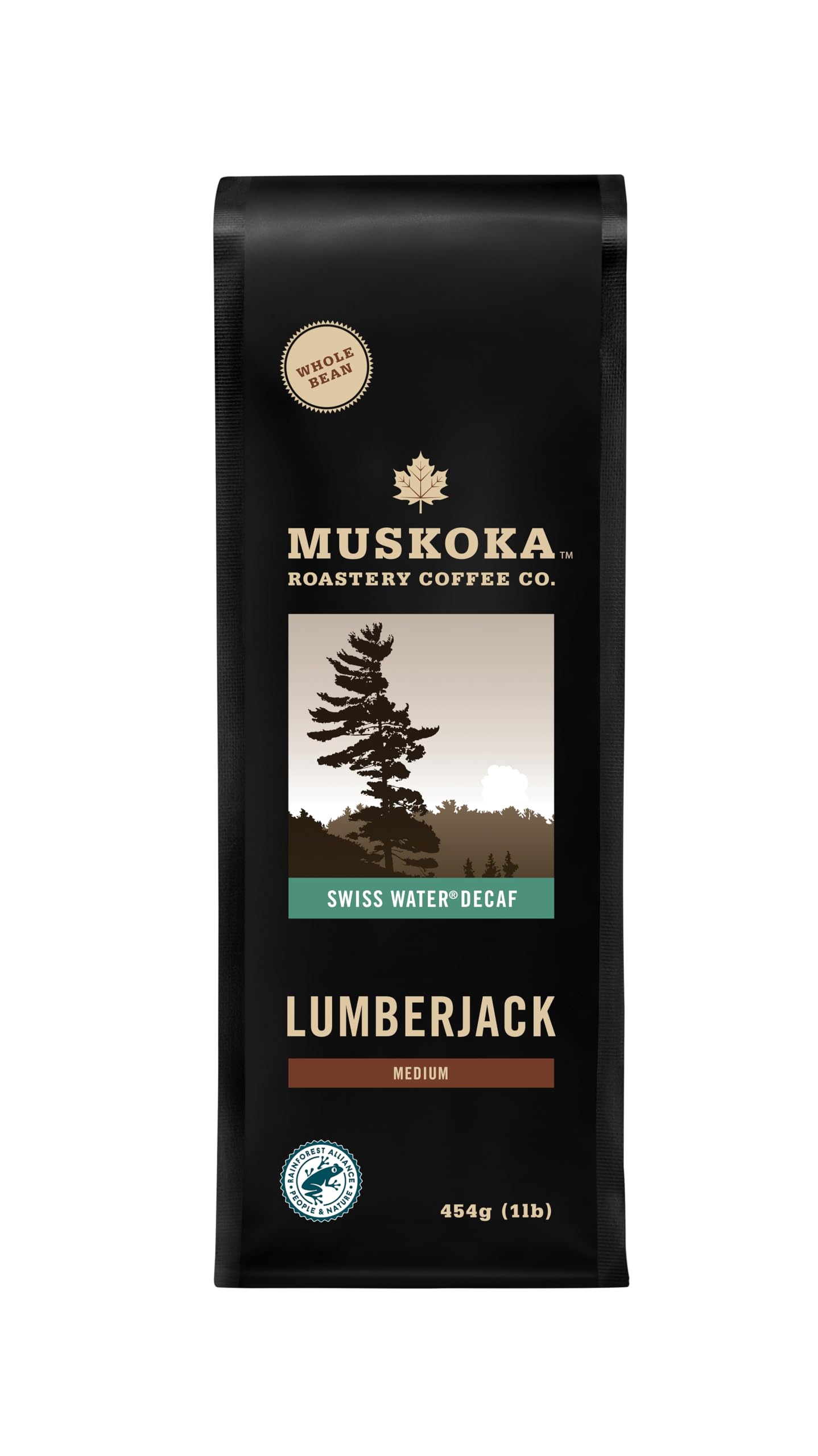 Muskoka Roastery WB Lumberjack Decaf 1Lb (454g)