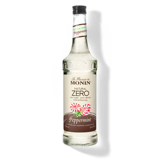 Monin Natural Zero Syrup Peppermint 750ml
