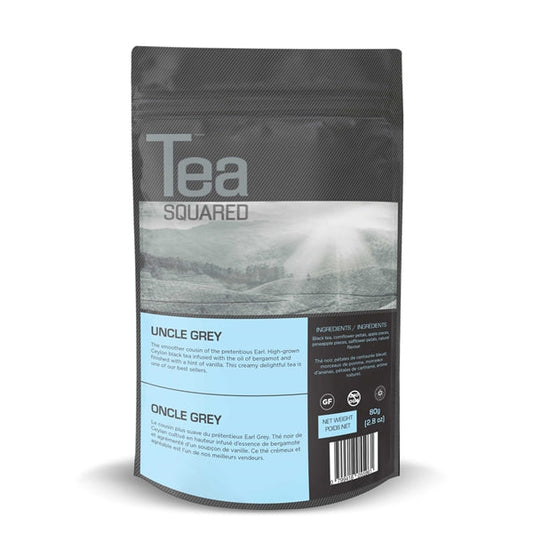 Tea Squared Loose Leaf Tea - Black - Uncle Grey 80g