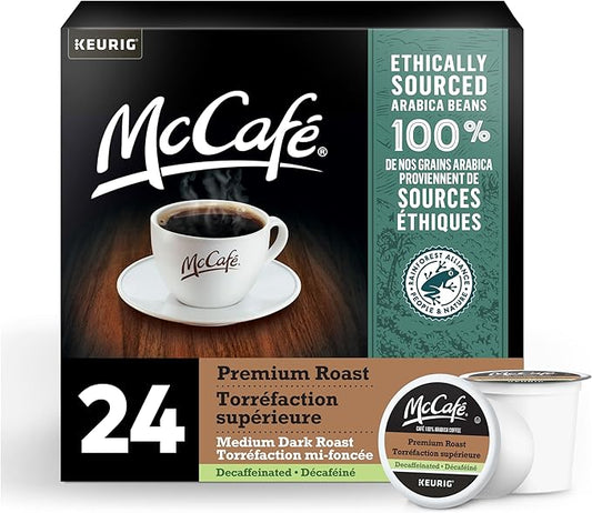 McCafe Premium Roast Decaf 24 CT