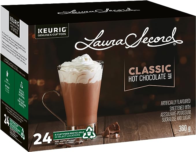 Laura Secord Hot Chocolate Classic 24 CT
