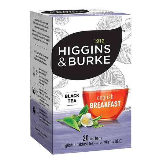 Higgins & Burke Tea Bags English Breakfast 20 CT