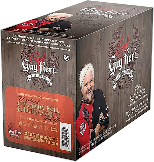 Guy Fieri Hazelnut Cinnamon Roll 24 CT