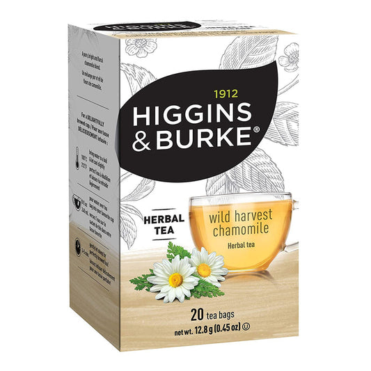 Higgins & Burke Tea Bags Wild Harvest Chamomile 20 CT