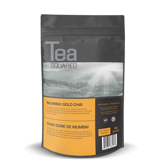 Tea Squared Loose Leaf Tea - Chai - Mumbai Gold 80g