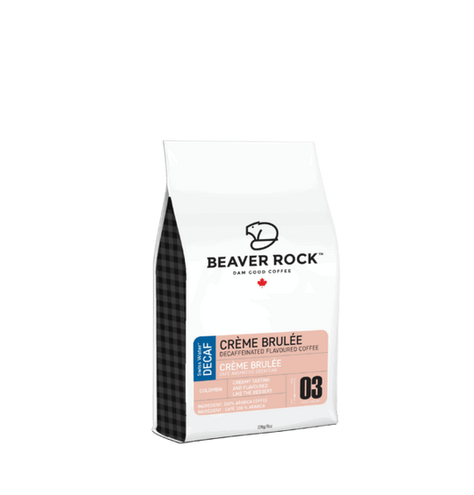 Beaver Rock WB Flavour Crème Brulée Decaf 8oz (227g)