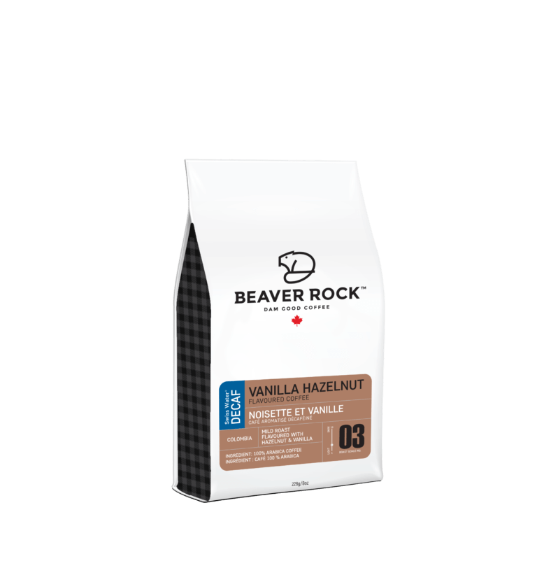 Beaver Rock WB Flavour Vanilla Hazelnut Decaf 8oz (227g)