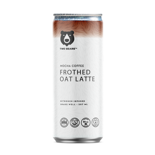 Two Bear Frothed Oat Latte - Mocha 207ml