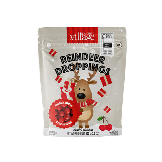 Gourmet Du Village Candy Pouch - Reindeer Droppings (Cherry Sours) Coming Soon