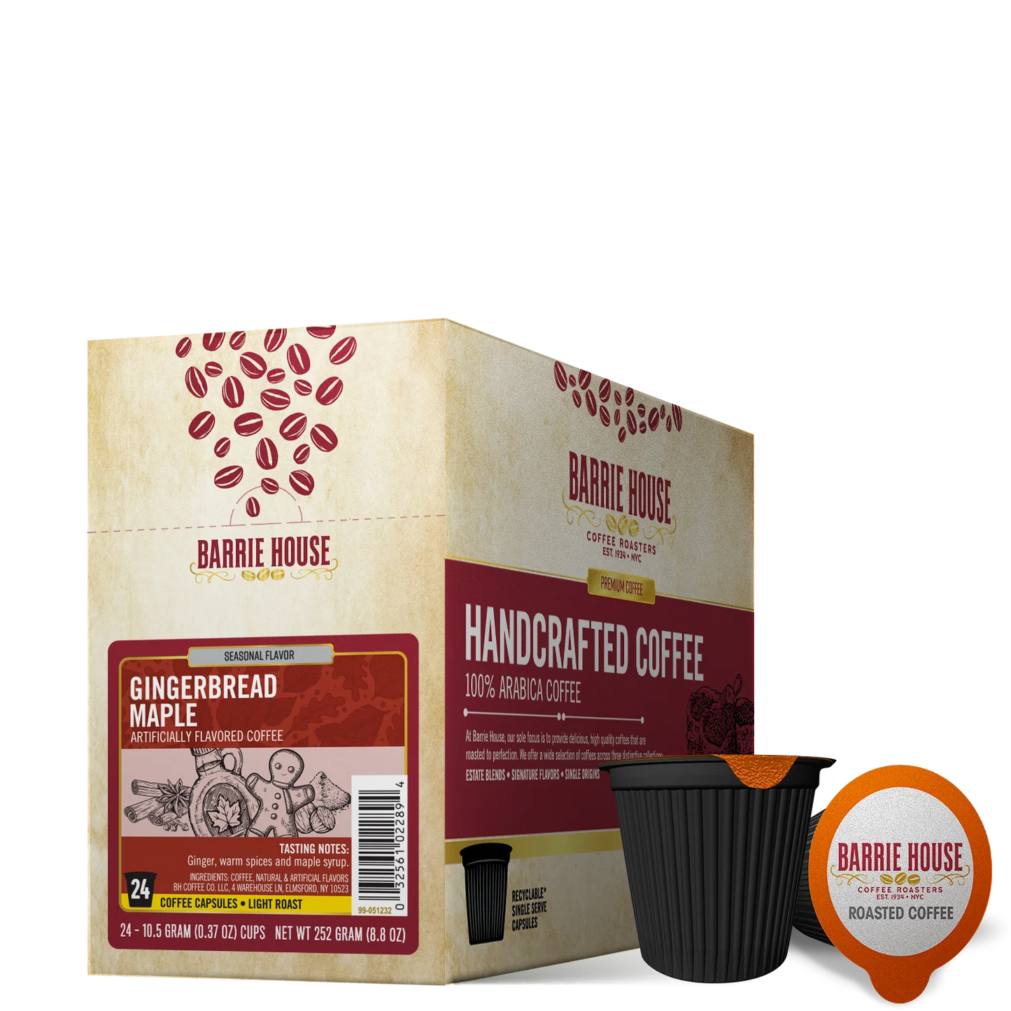 Barrie House Gingerbread Maple 24 CT