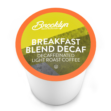 Brooklyn Bean Coffee Breakfast Blend Decaf 40 CT