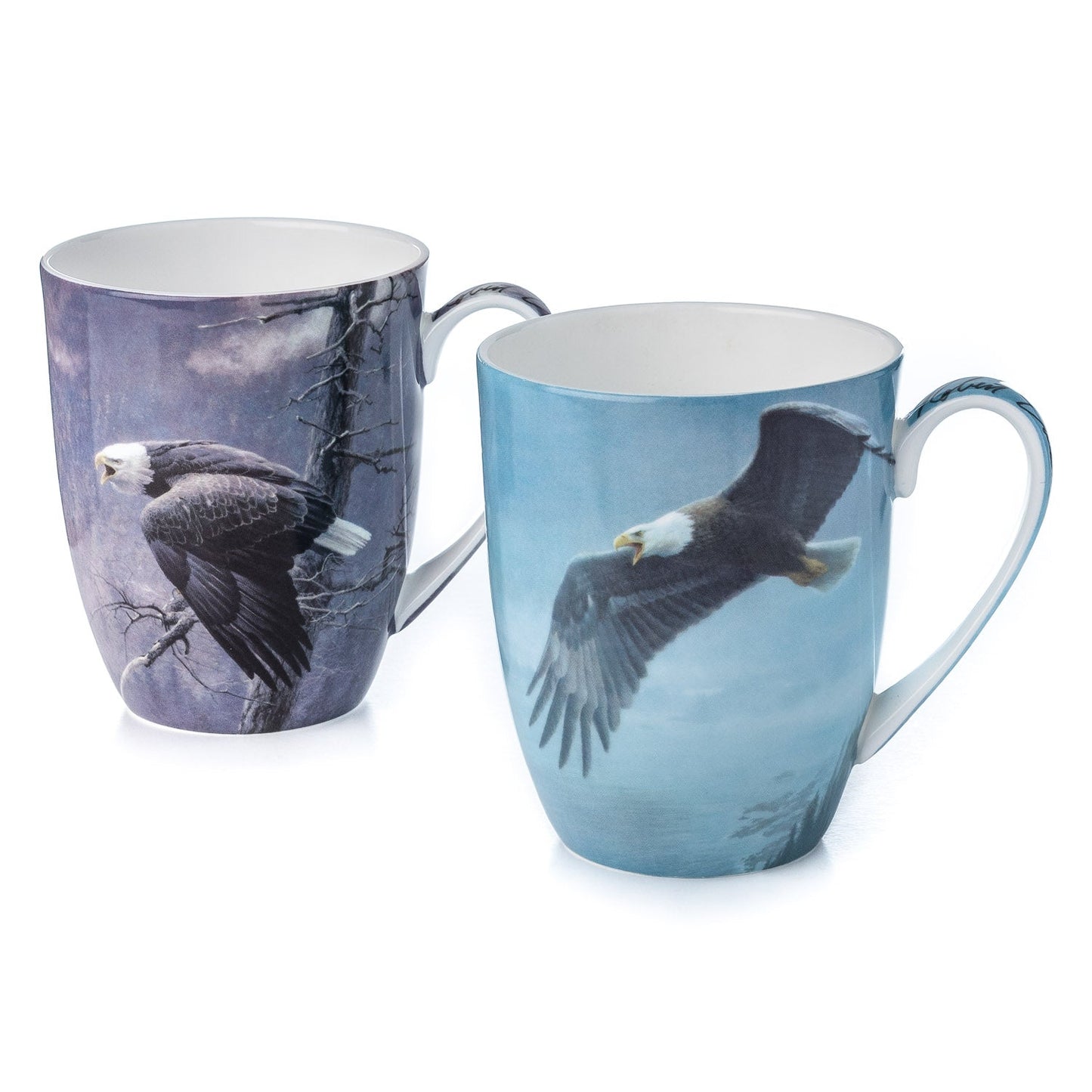 McIntosh 2 Mug Set - Robert Bateman - Eagles