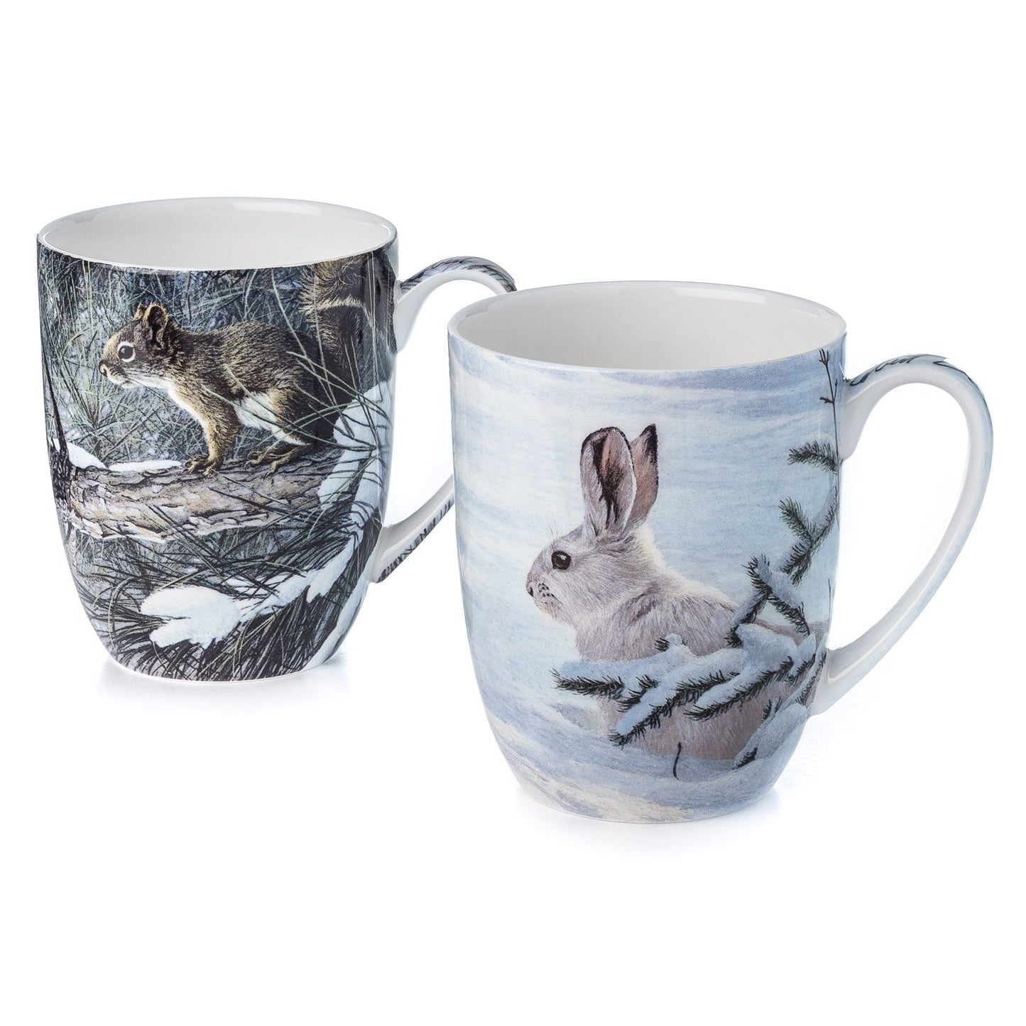 McIntosh 2 Mug Set - Robert Bateman - Woodland Animals