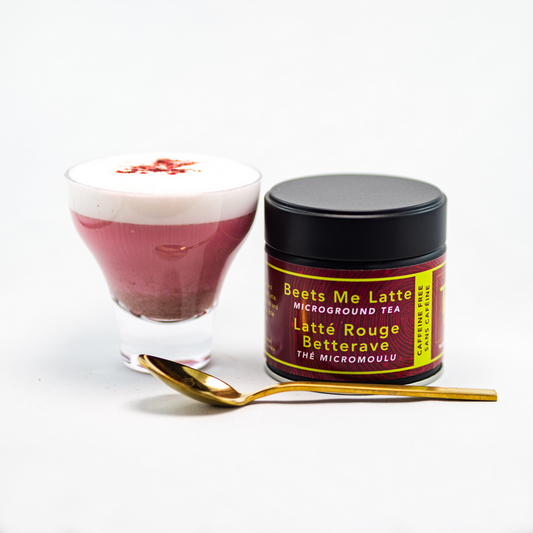 Tea Squared Micro Ground Tea Latte - Beet's Me 50g