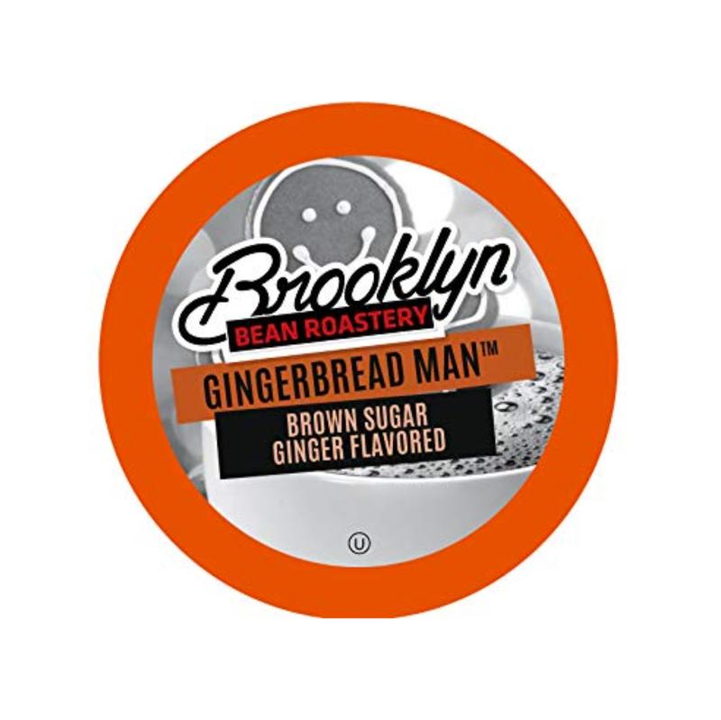 Brooklyn Bean Coffee Gingerbread Man 40 CT