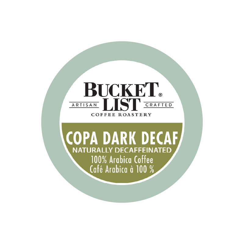 Bucket List Copa Dark Decaf 24 CT
