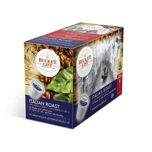 Bucket List Italian Roast 24 CT