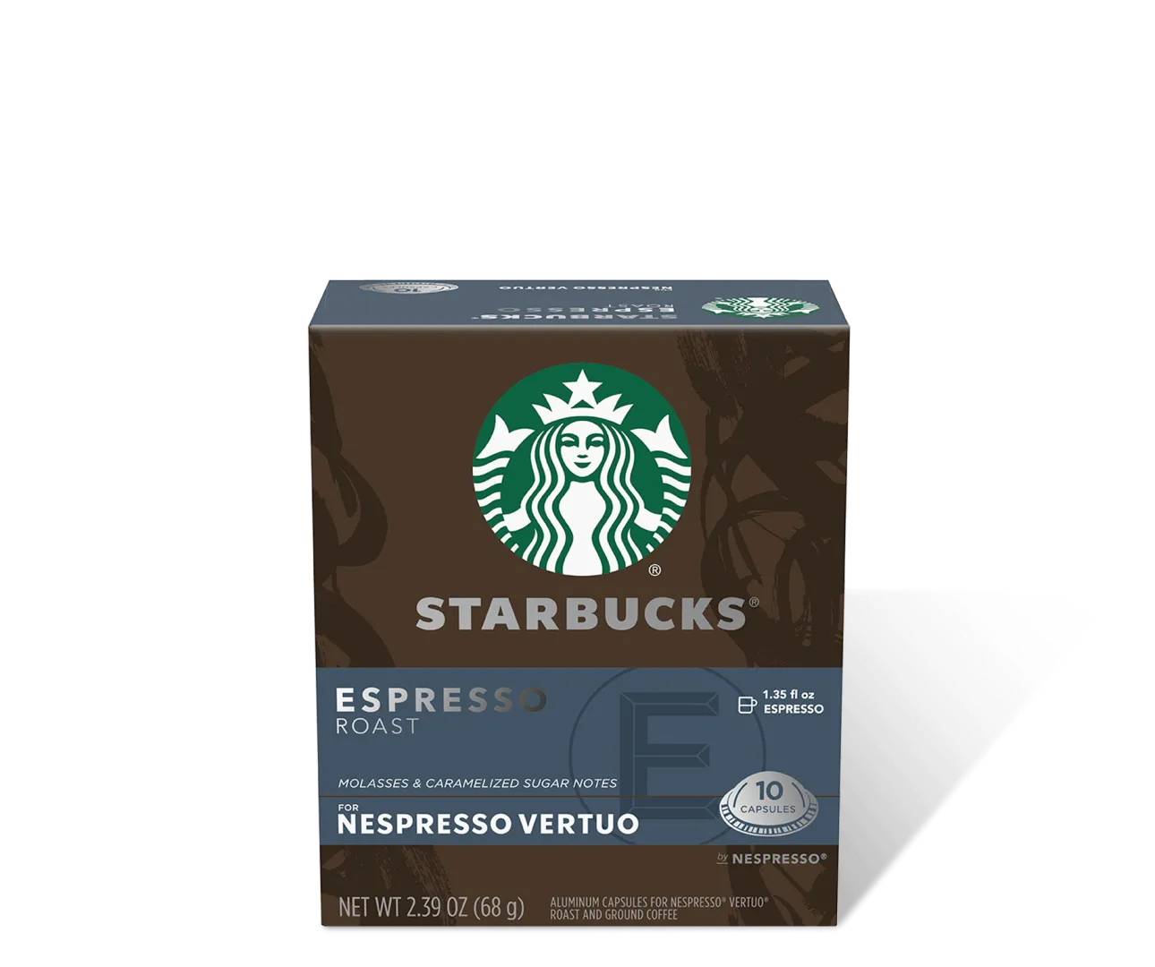 Nespresso Vertuo A Limited Edition - Starbucks Long Coffee - French Roast 230ml 8 CT