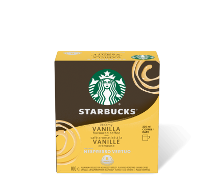 Nespresso Vertuo A Limited Edition - Starbucks Long Coffee - Creamy Vanilla 230ml 8 CT
