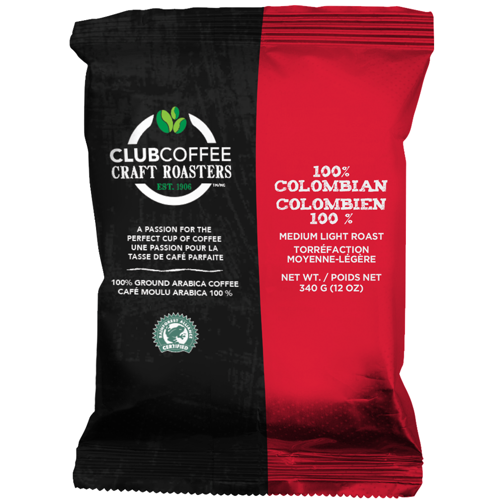 Club Craft Roasters Fracpac 100% Colombian 42x2oz