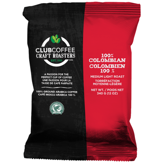 Club Craft Roasters Fracpac 100% Colombian 42x2oz