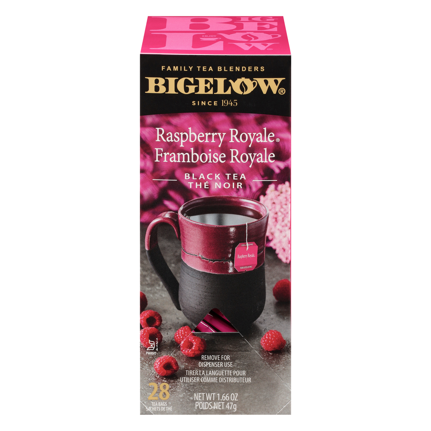 Bigelow Tea Raspberry Royale Black Tea 28 CT