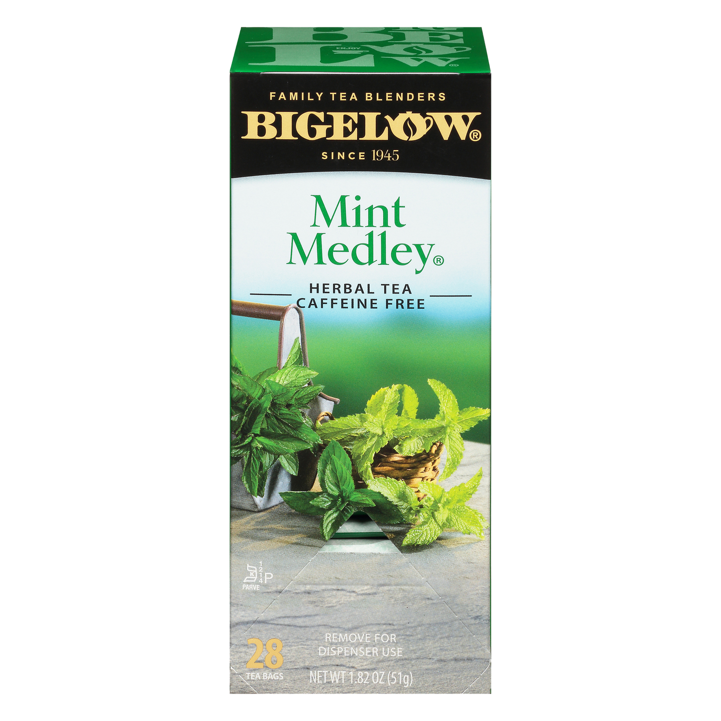 Bigelow Tea Mint Medley Herbal Tea 28 CT