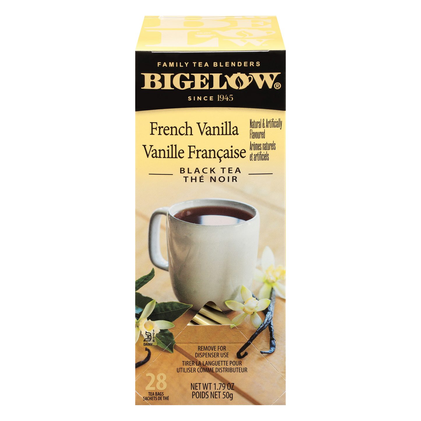 Bigelow Tea French Vanilla Black Tea 28 CT