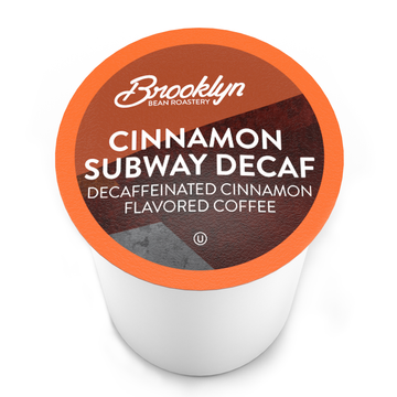 Brooklyn Bean Coffee Cinnamon Subway Decaf 40 CT
