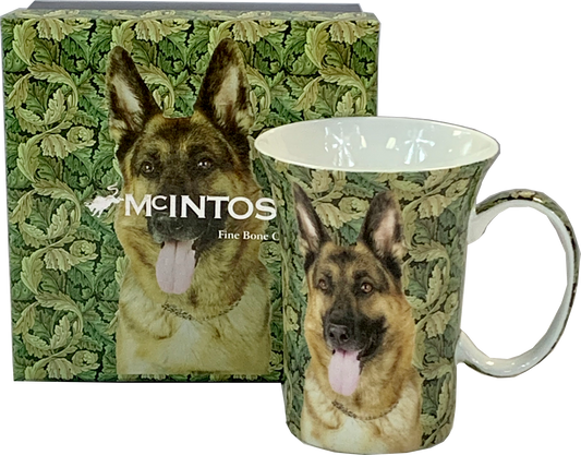 McIntosh Crest Mug - Canine Companions - German Shepherd