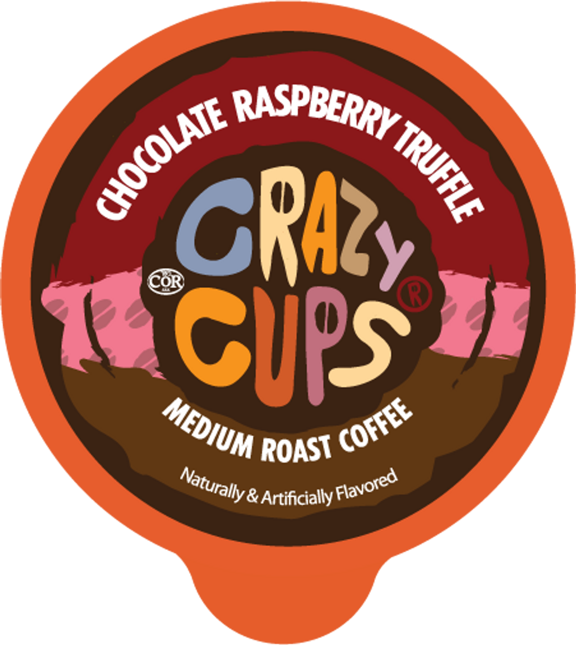 Crazy Cups Decaf Chocolate Raspberry Truffle 22 CT