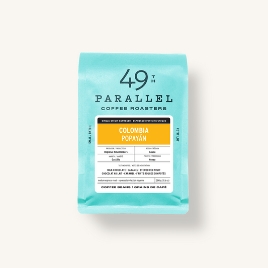 49th Parallel WB Single Origin Espresso Colombia Popayan 10.6oz (300g)