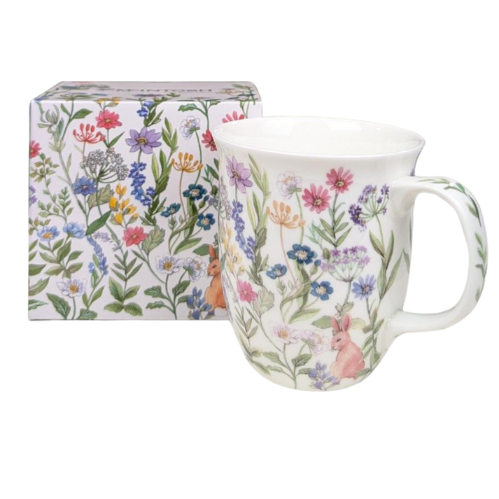 McIntosh Java Mug - Pretty Chintzy - Curious Bunnies