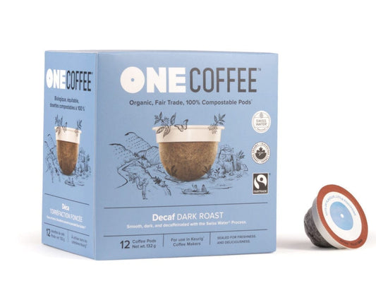 One Coffee Dark Decaf 18 CT