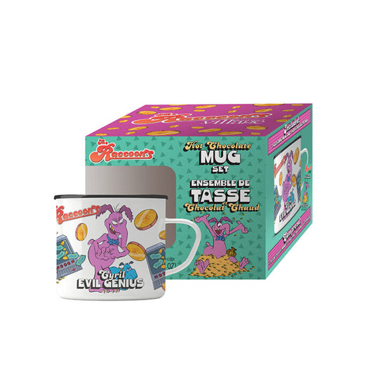 Gourmet du Village - 1 Mug Set - Racoons - Cyril - Kid Sized