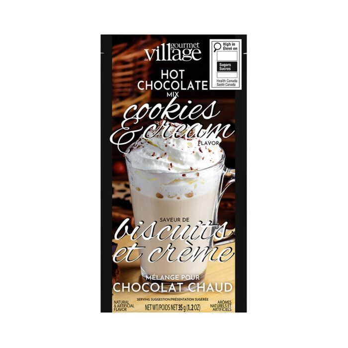 Gourmet Du Village Hot Chocolate - Dessert - Cookies & Cream