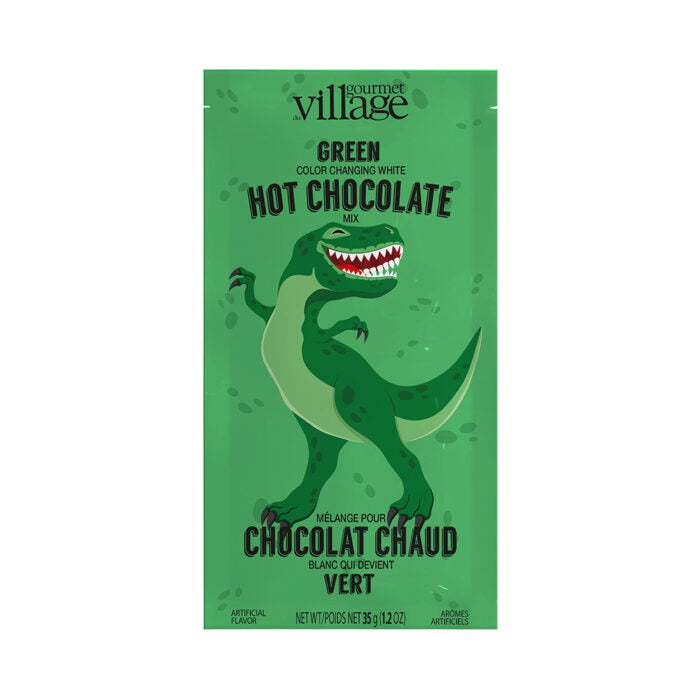 Gourmet Du Village Hot Chocolate - Whimsical - Dinosaur (Green)