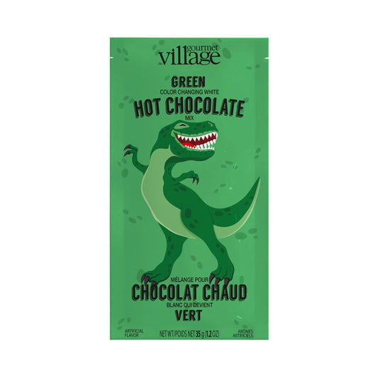 Gourmet Du Village Hot Chocolate - Whimsical - Dinosaur (Green)